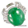 Ring Platinum Jadeite