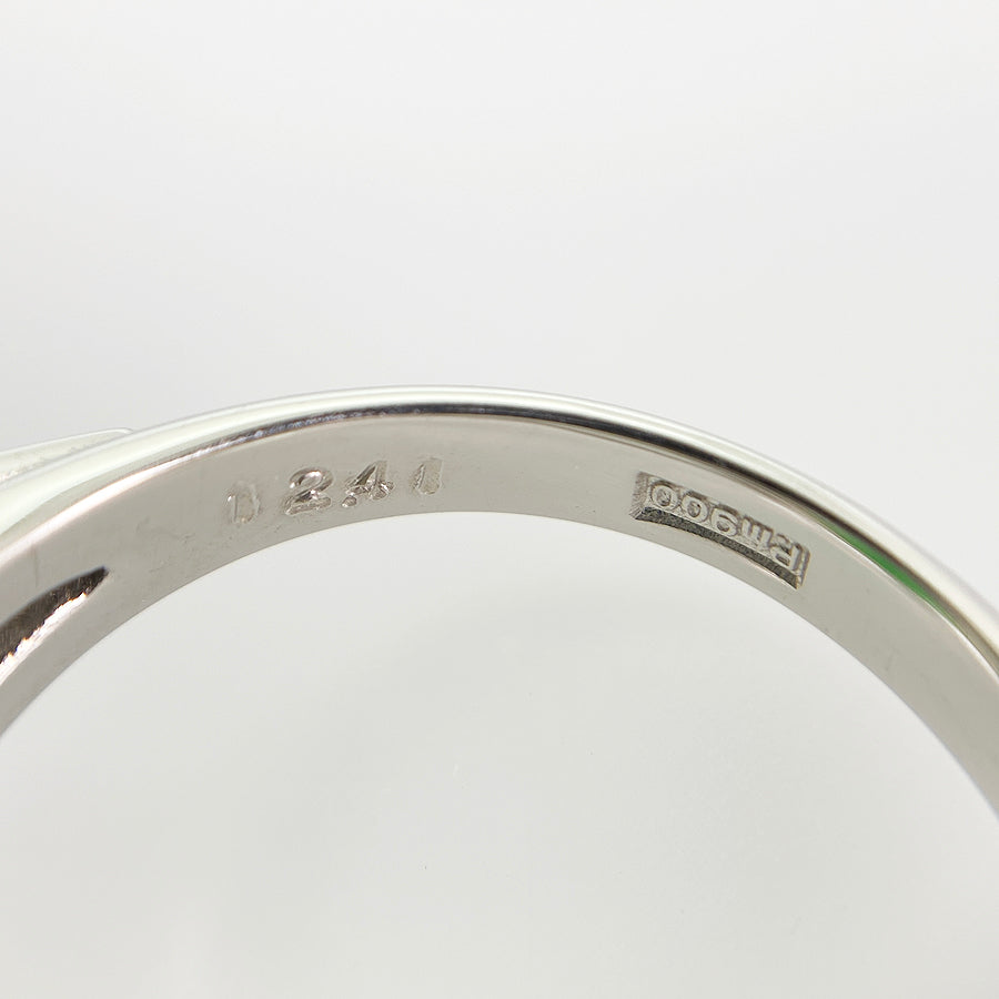 Ring Platinum Jadeite