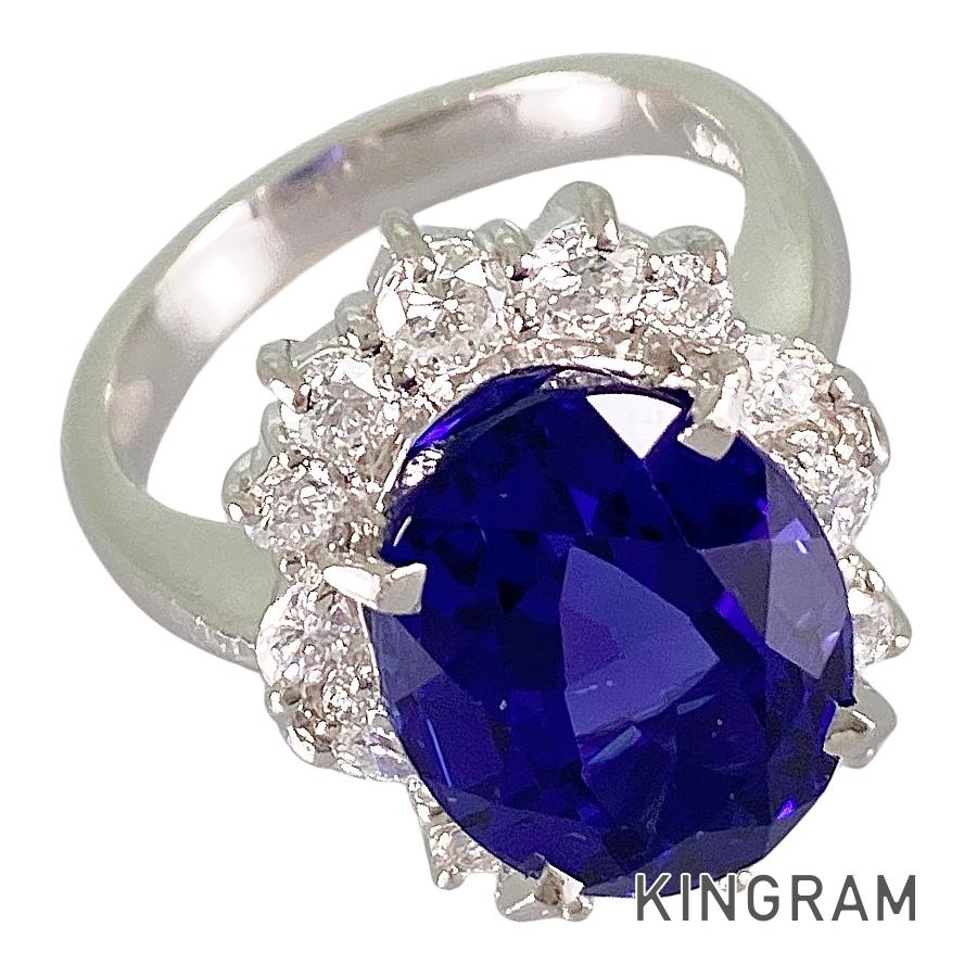 Ring Platinum Tanzanite