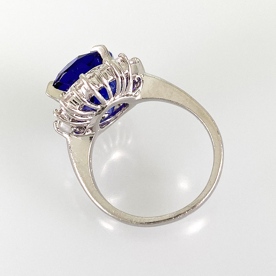 Ring Platinum Tanzanite