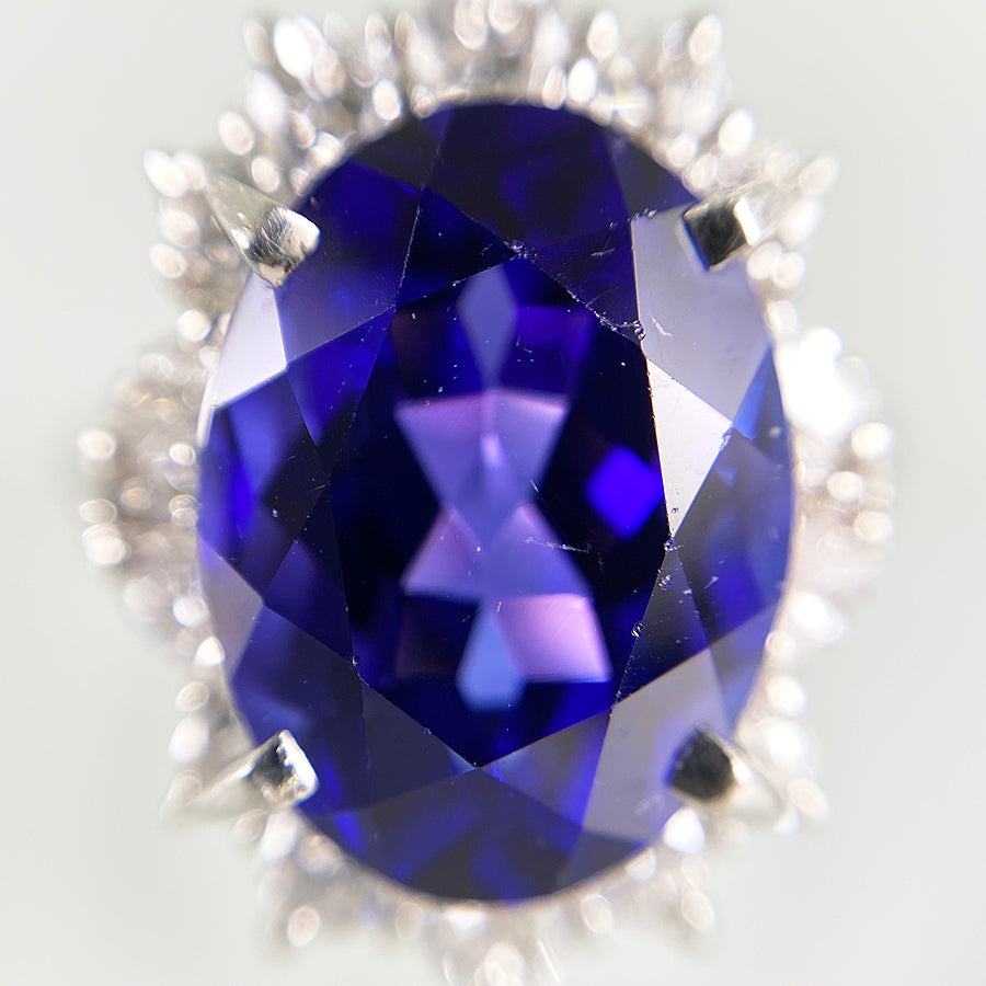 Ring Platinum Tanzanite