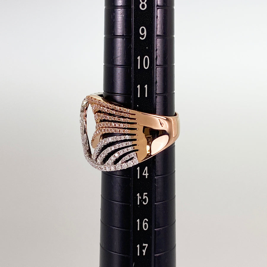 Ring Rose gold White gold Diamond