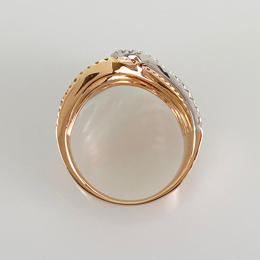 Ring Rose gold White gold Diamond