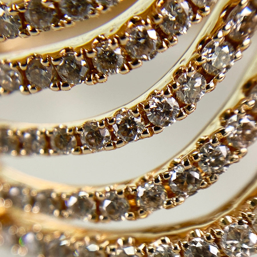 Ring Rose gold White gold Diamond