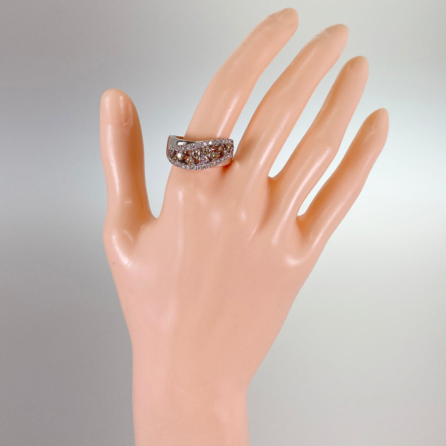 Ring White gold Diamond