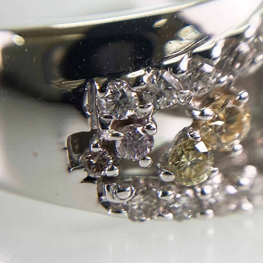 Ring White gold Diamond