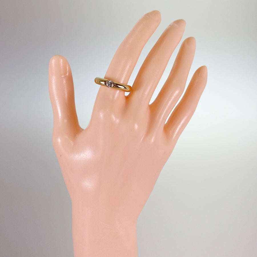 Cartier Ellipse Engraved with initials Ring