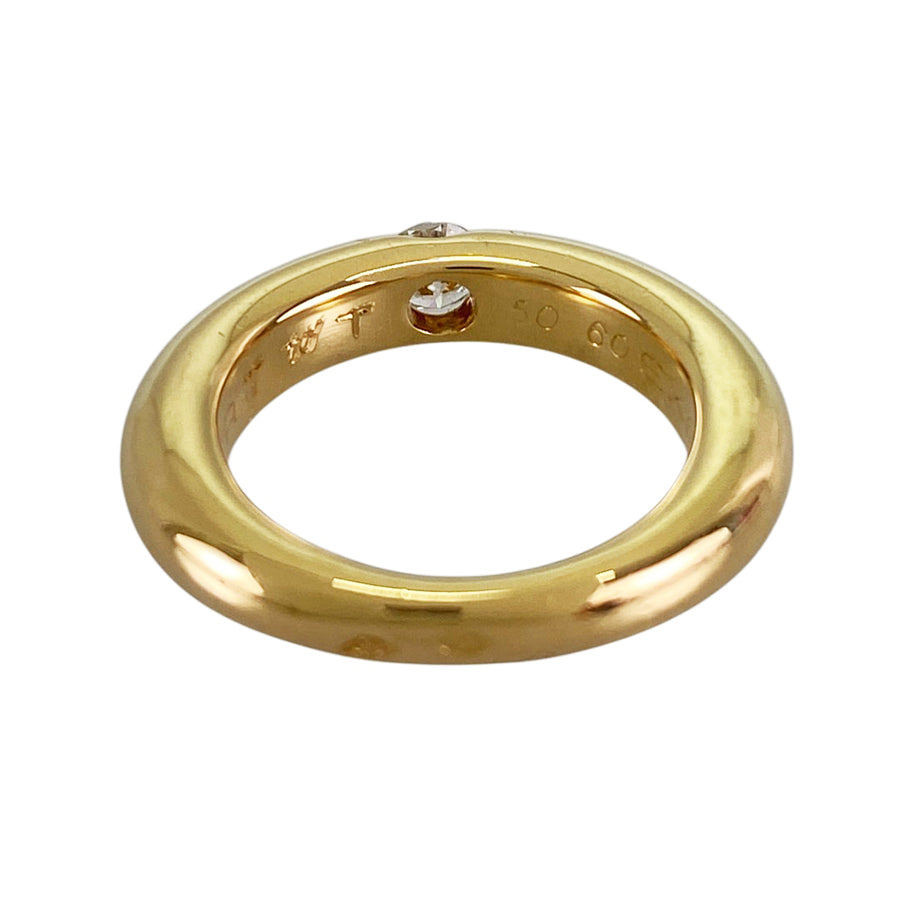 Cartier Ellipse Engraved with initials Ring