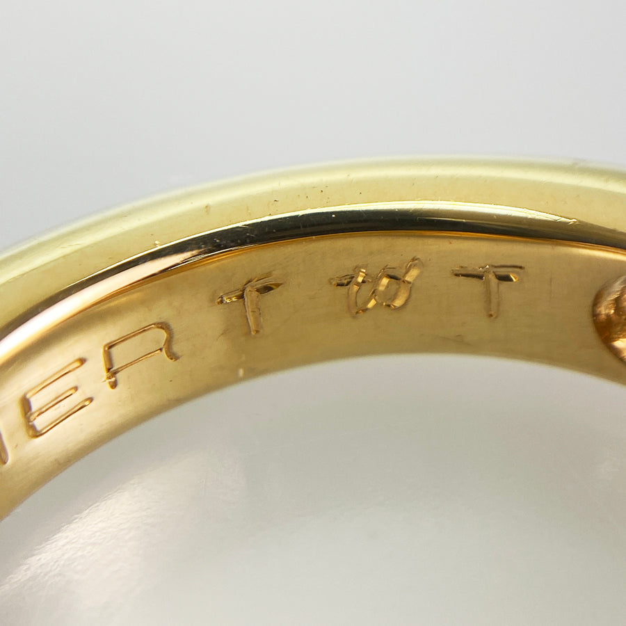 Cartier Ellipse Engraved with initials Ring