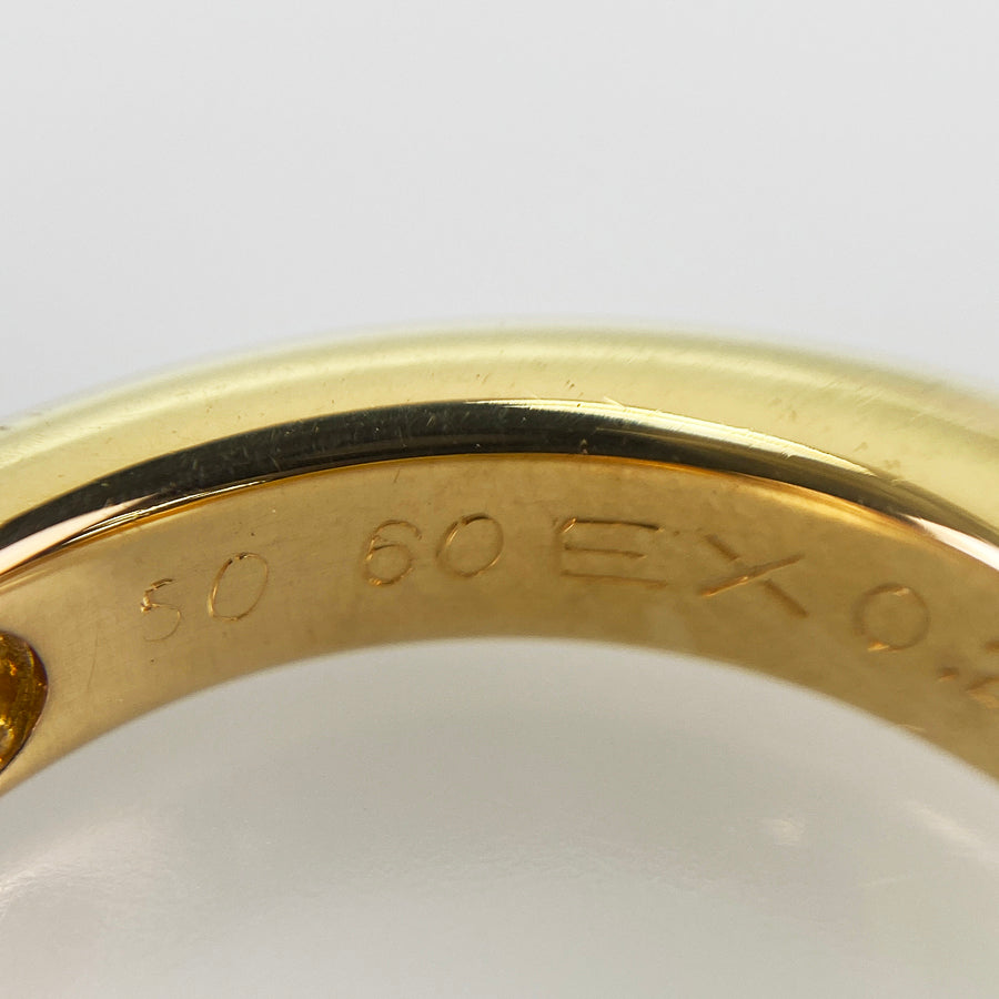 Cartier Ellipse Engraved with initials Ring
