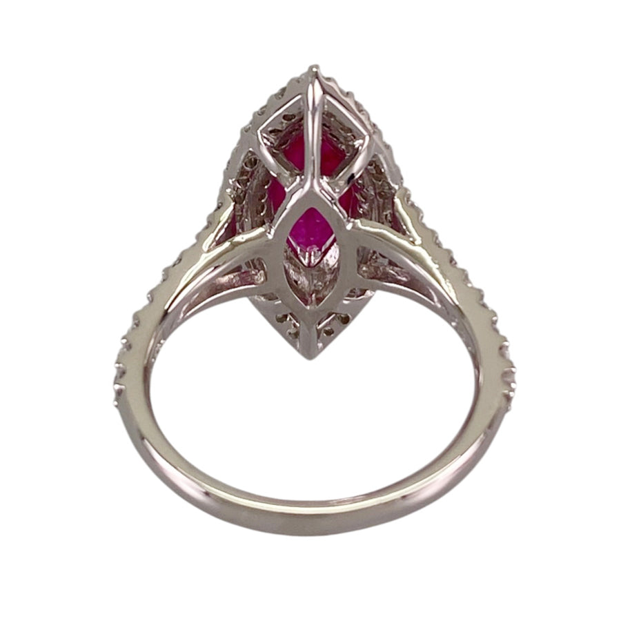 Ring Platinum Ruby