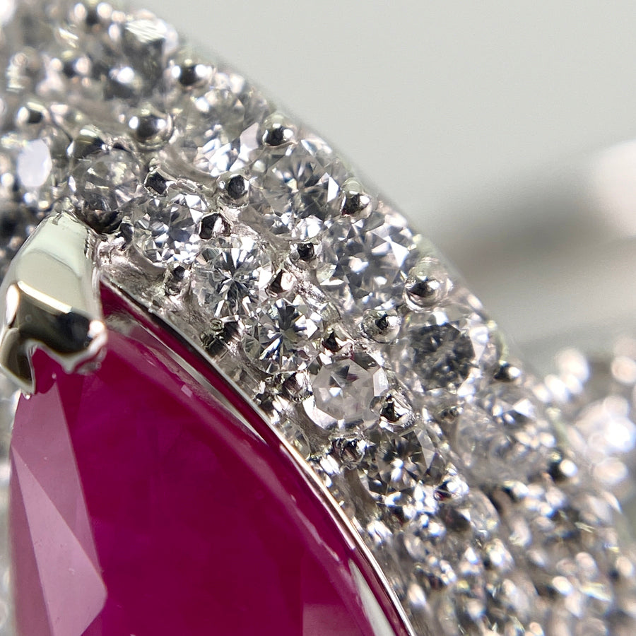 Ring Platinum Ruby