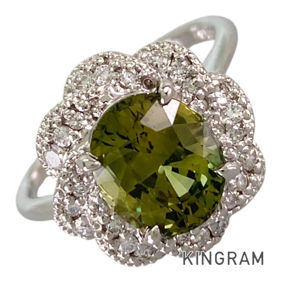 Ring Platinum Sapphire
