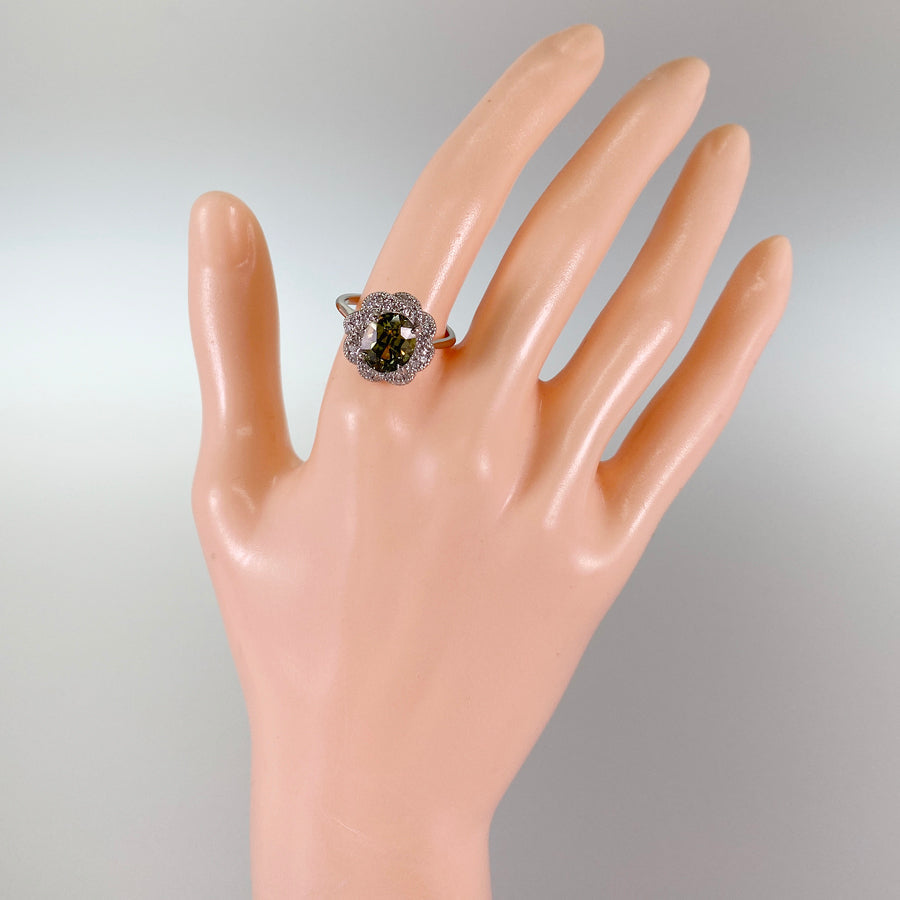 Ring Platinum Sapphire