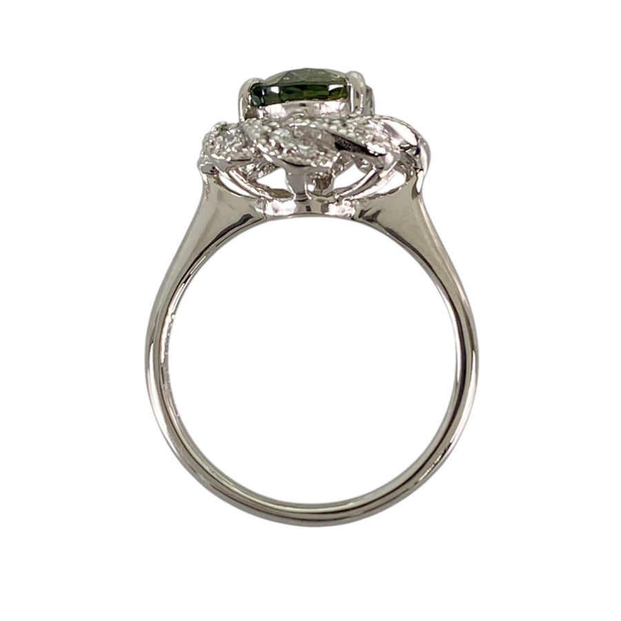 Ring Platinum Sapphire