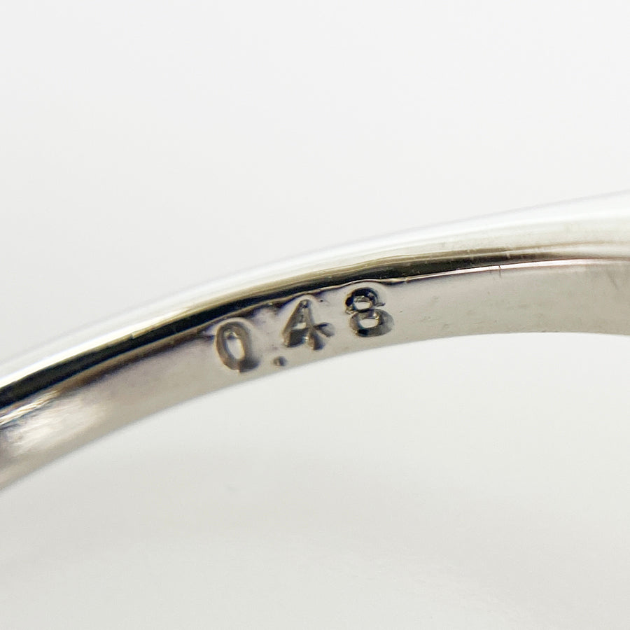 Ring Platinum Sapphire