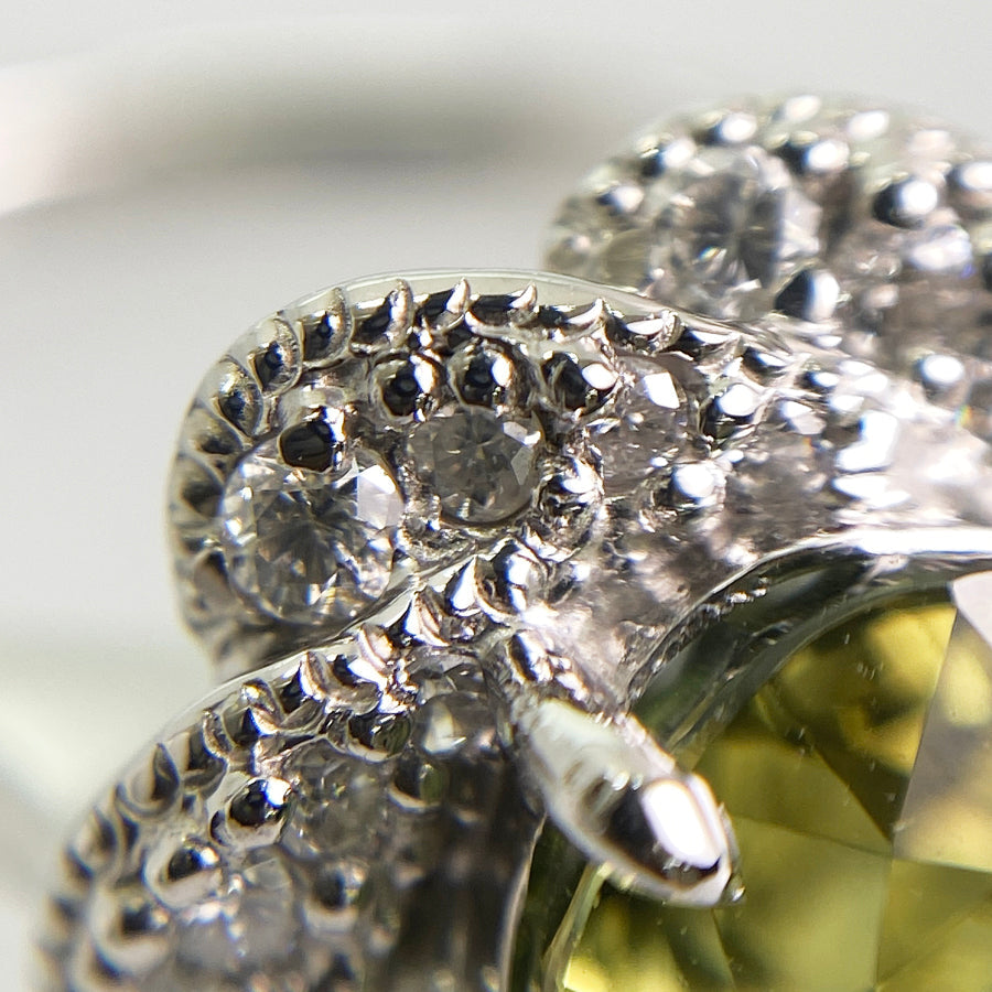 Ring Platinum Sapphire