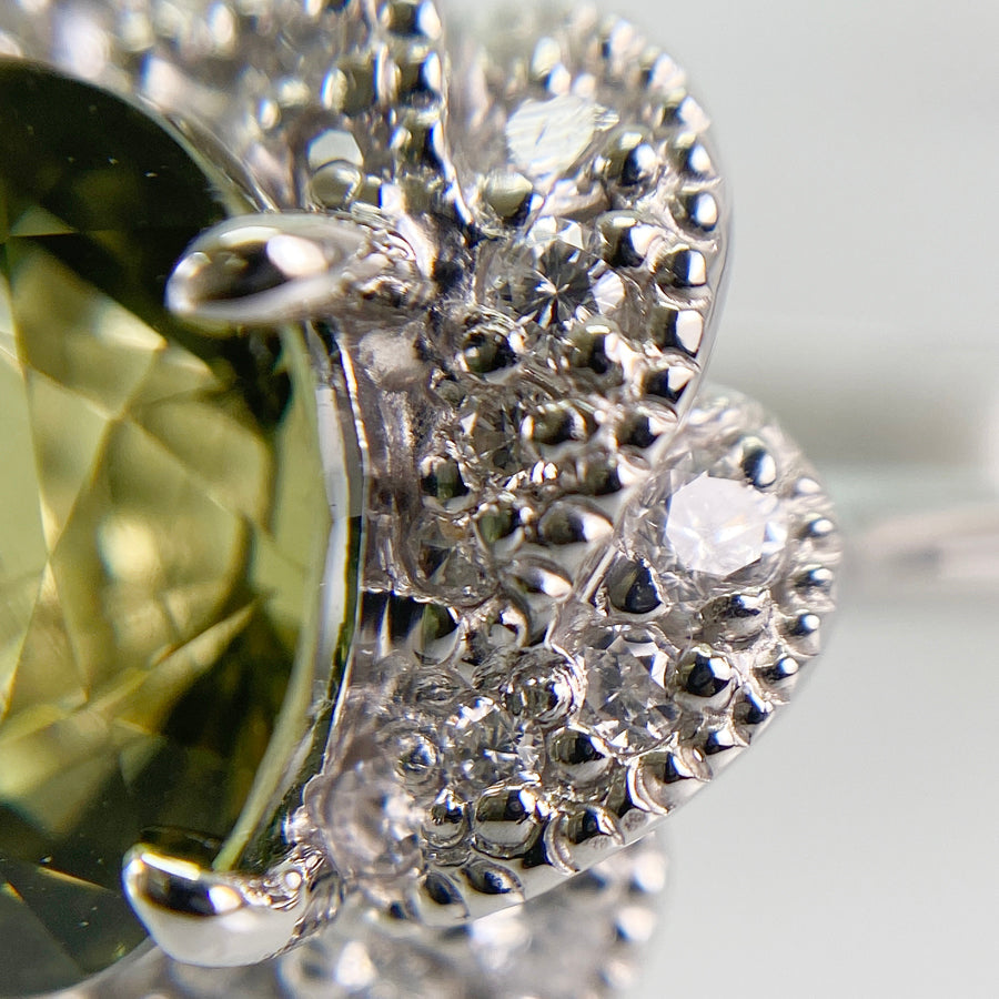Ring Platinum Sapphire
