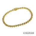 Tennis bracelet Yellow gold Diamond