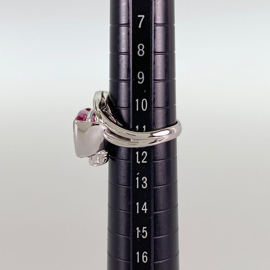 Ring Platinum Pink Tourmaline