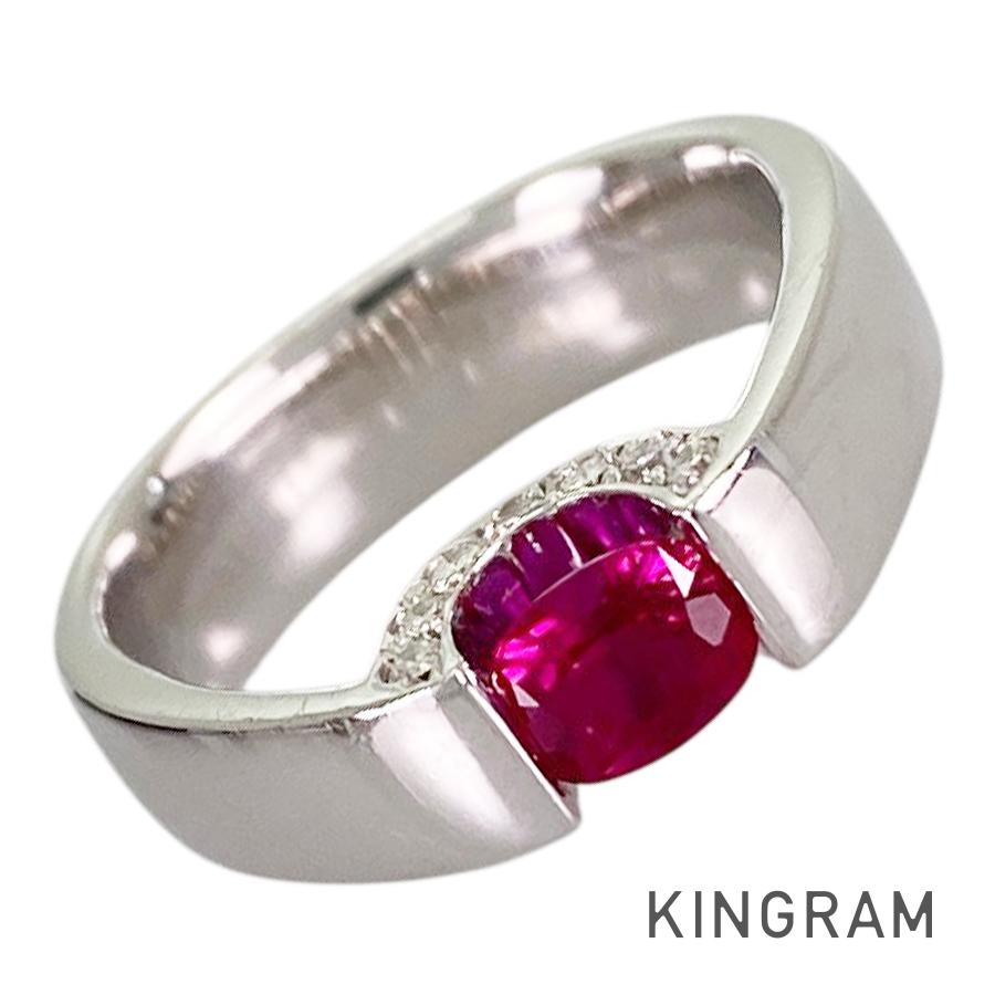 Ring Platinum Ruby