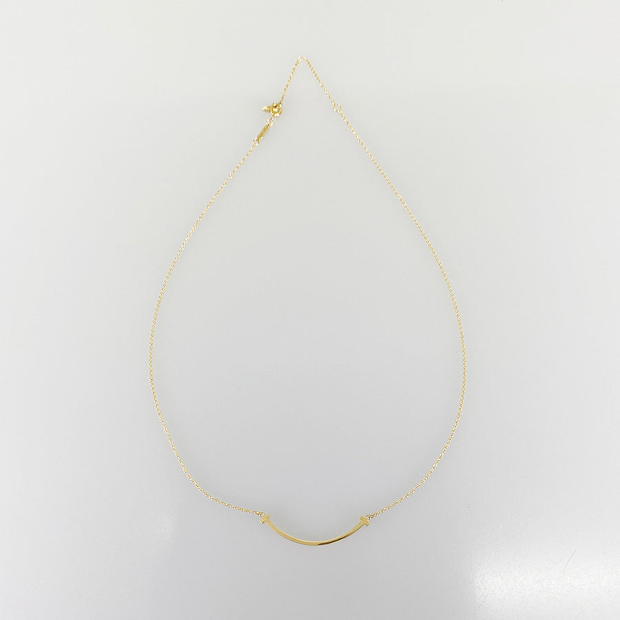 TIFFANY&Co. T Smile Small Necklace