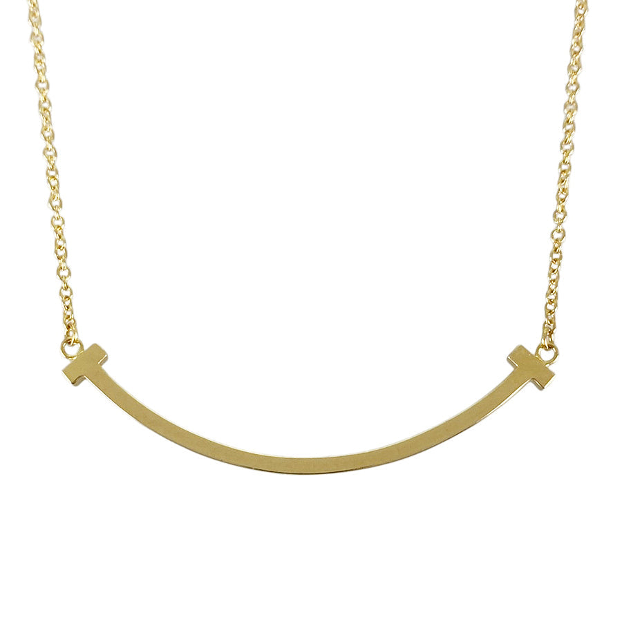 TIFFANY&Co. T Smile Small Necklace