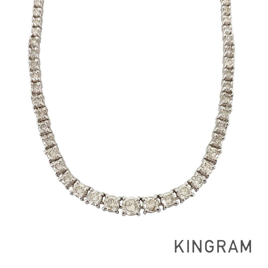 Tennis necklace Platinum Diamond
