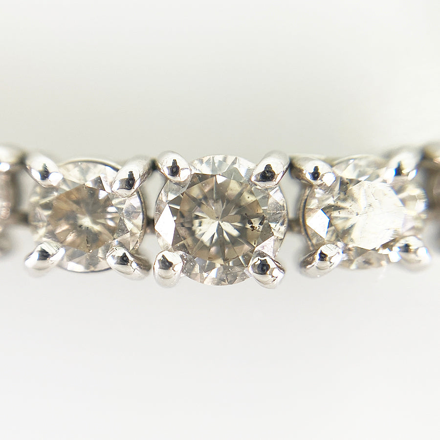 Tennis necklace Platinum Diamond