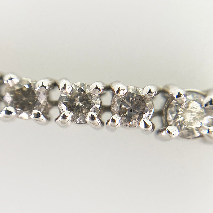 Tennis necklace Platinum Diamond