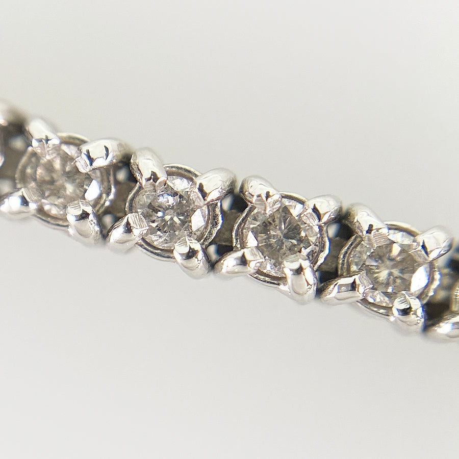 Tennis necklace Platinum Diamond