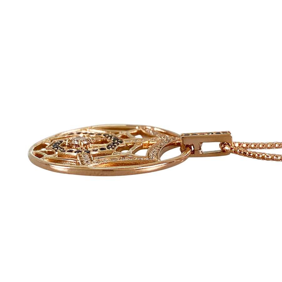 Necklace Rose gold Diamond