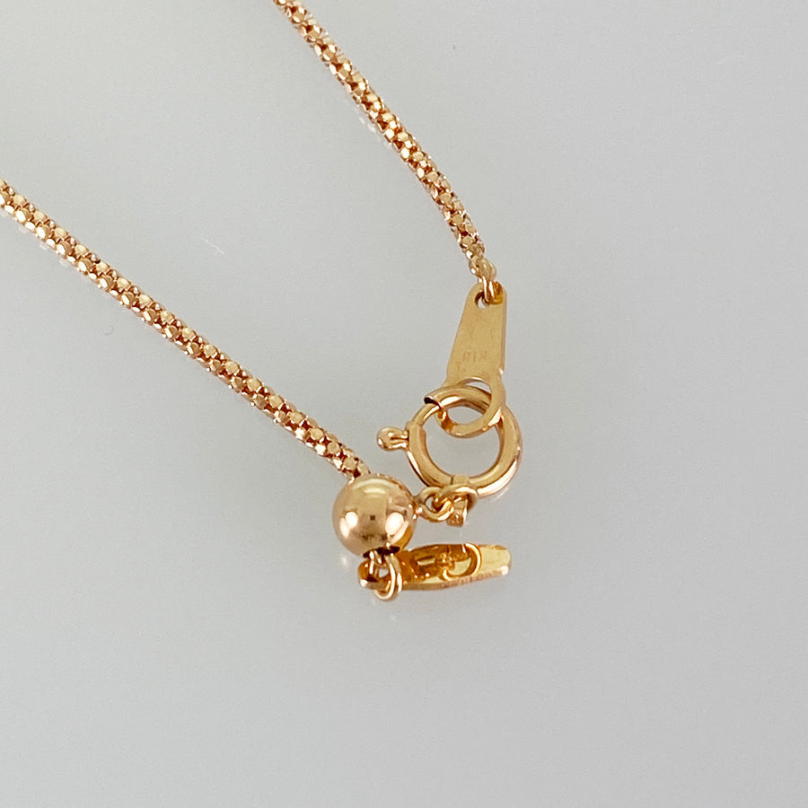 Necklace Rose gold Diamond