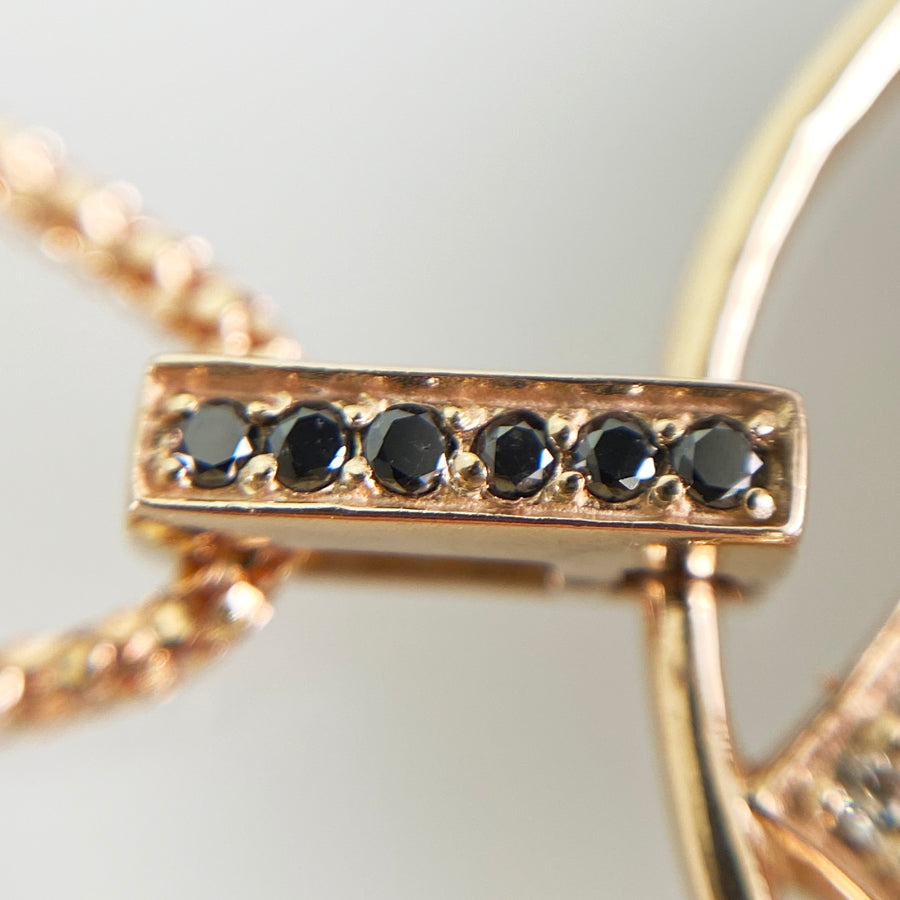 Necklace Rose gold Diamond