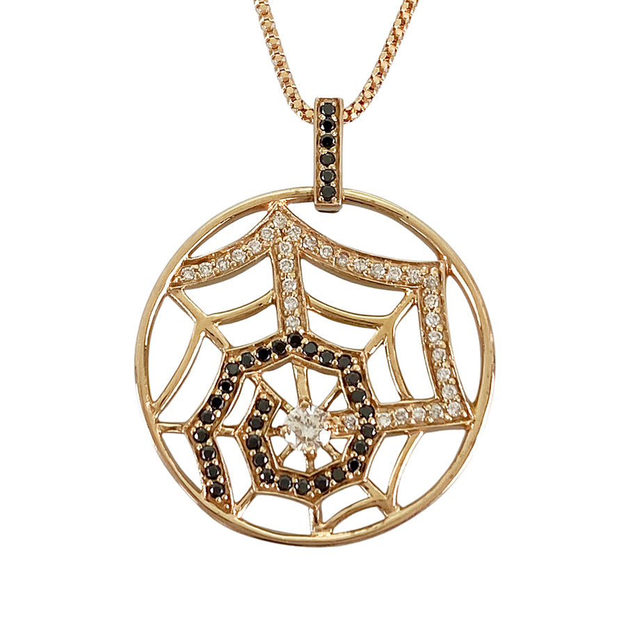 Necklace Rose gold Diamond