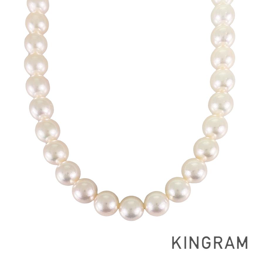 MIKIMOTO M charm Necklace