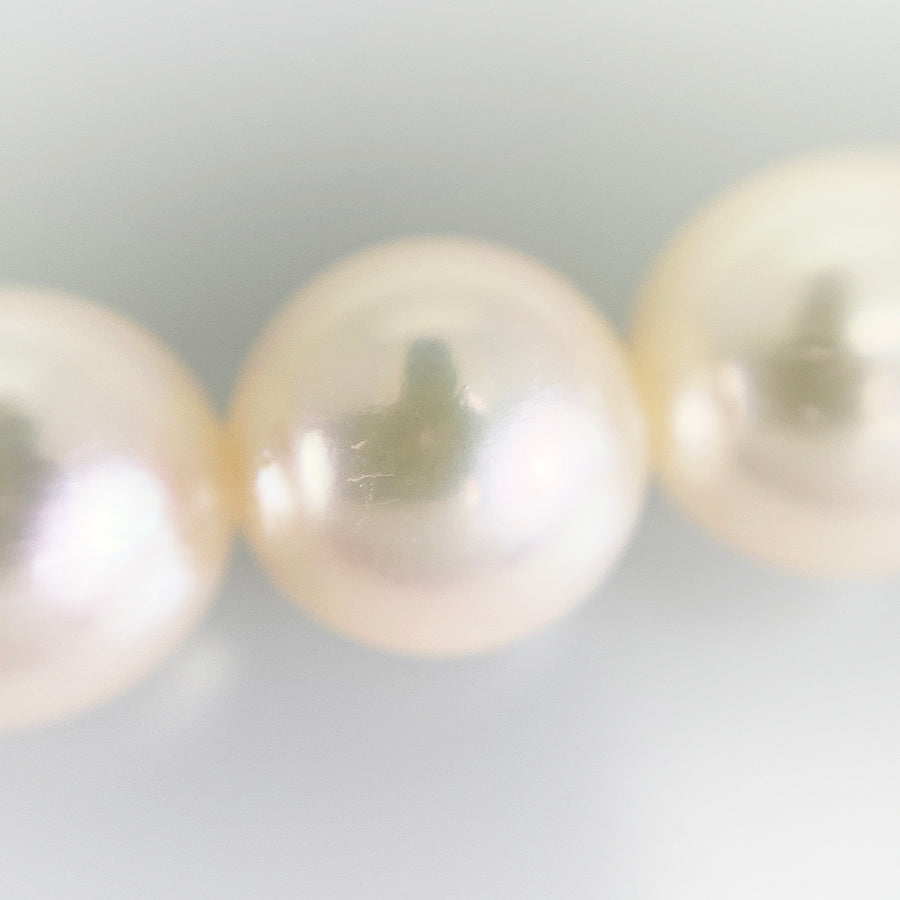 MIKIMOTO M charm Necklace