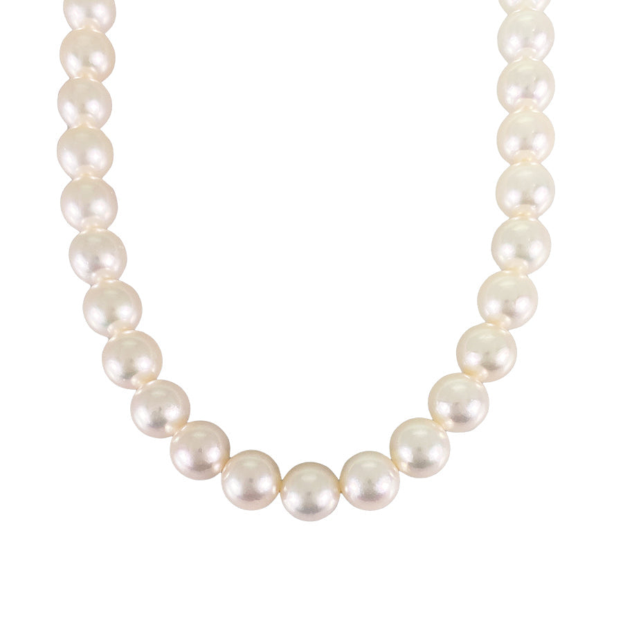 MIKIMOTO M charm Necklace