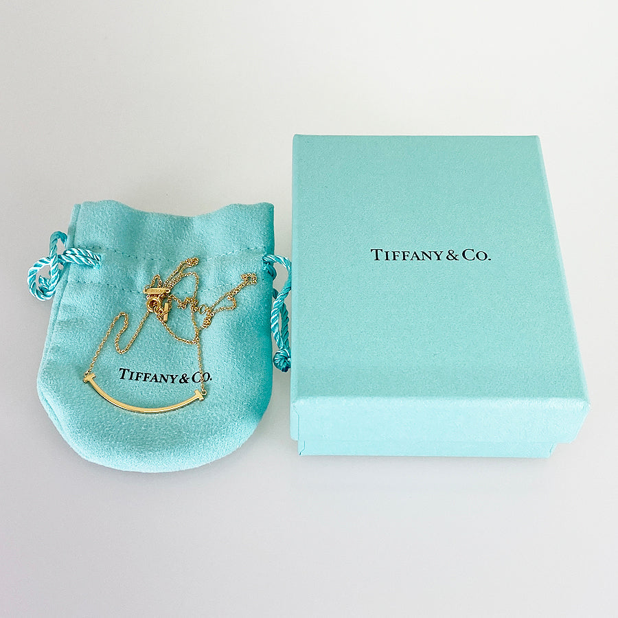TIFFANY&Co. T Smile Small Necklace