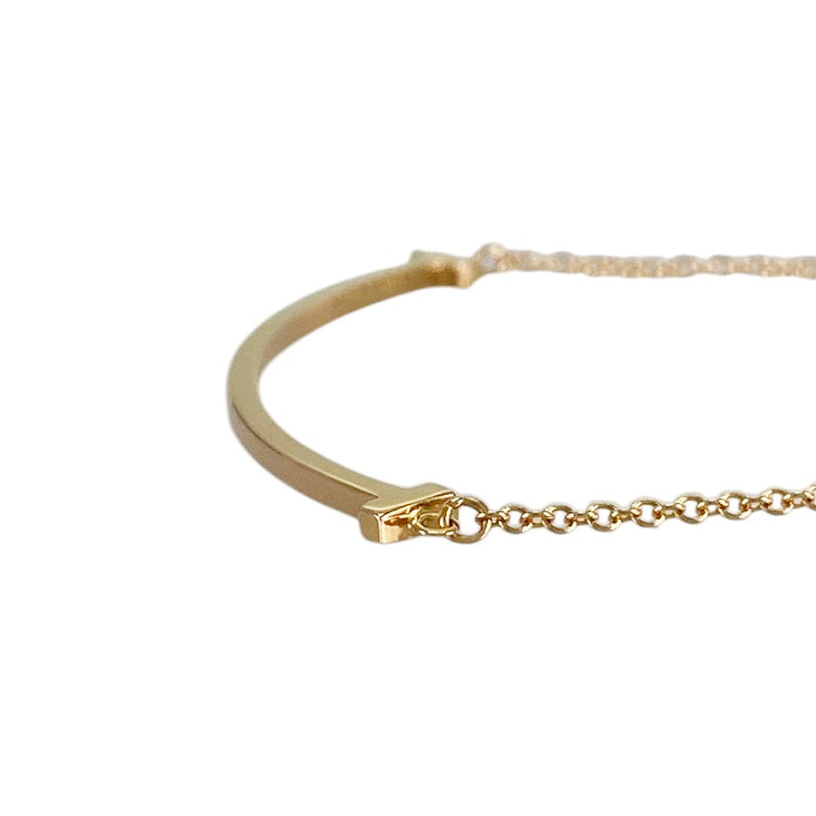 TIFFANY&Co. T Smile Small Necklace