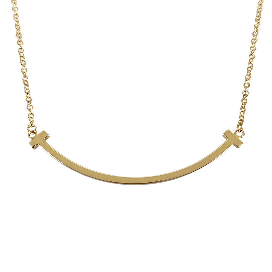 TIFFANY&Co. T Smile Small Necklace