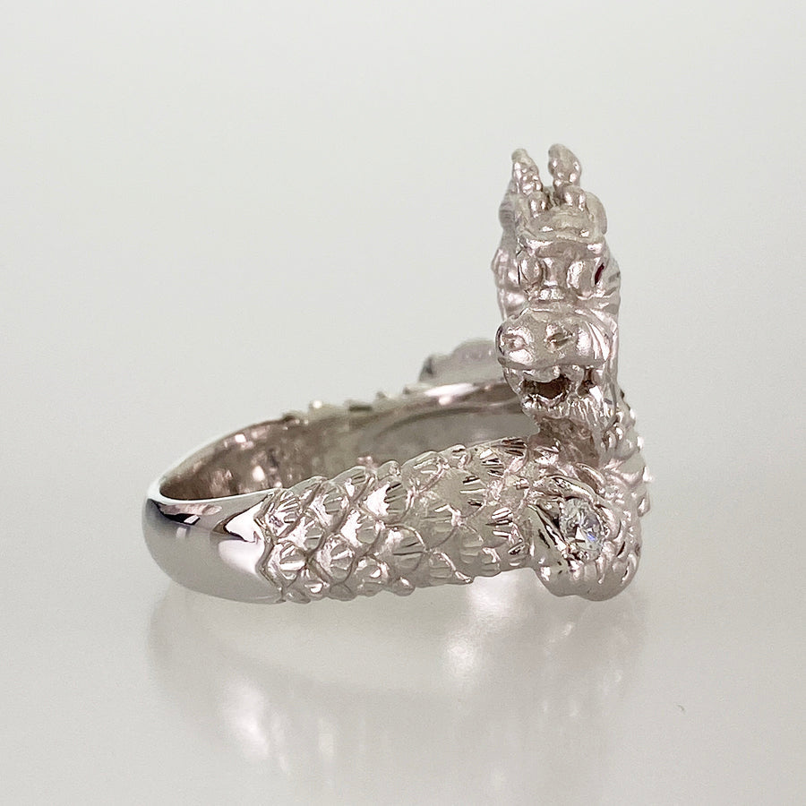 Ring White gold Diamond