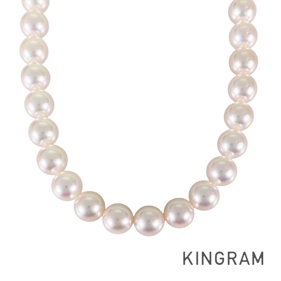 MIKIMOTO M charm Necklace