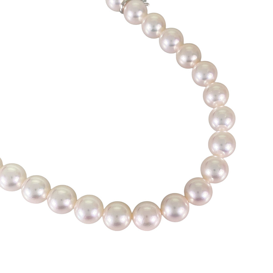 MIKIMOTO M charm Necklace