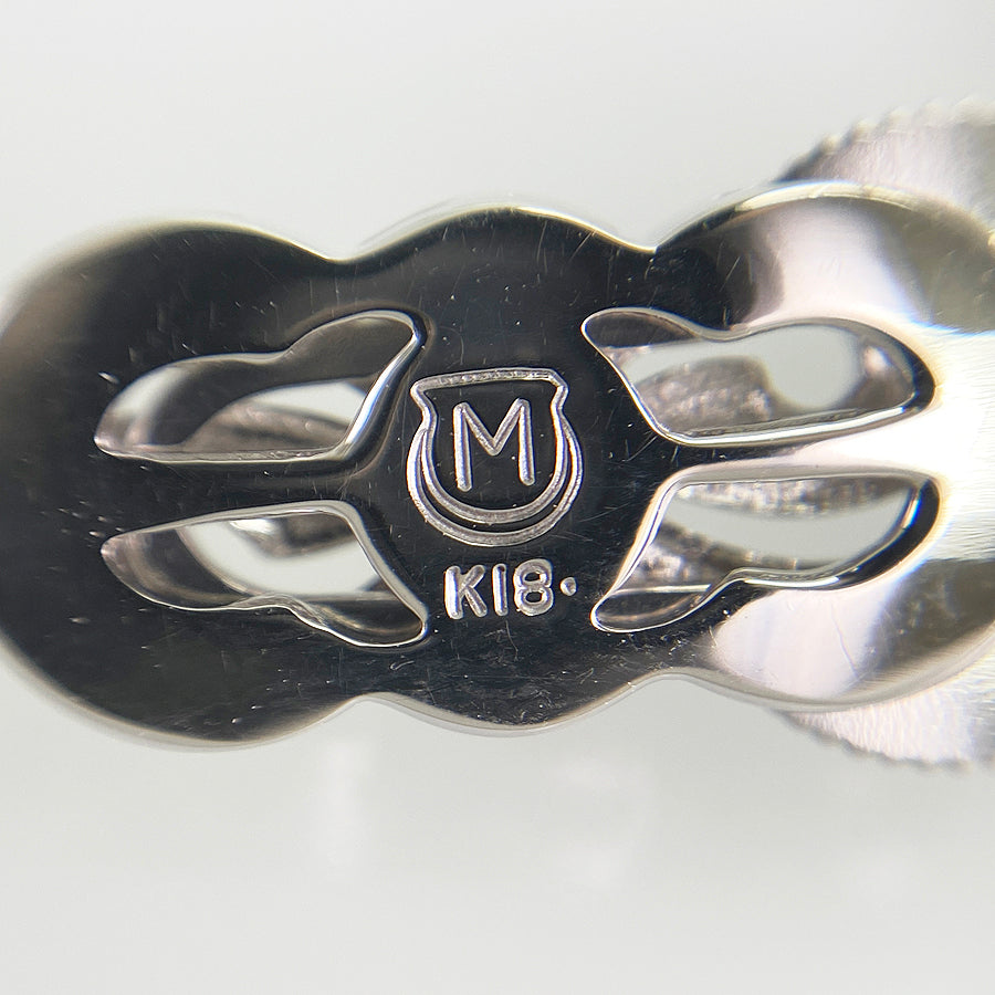 MIKIMOTO M charm Necklace