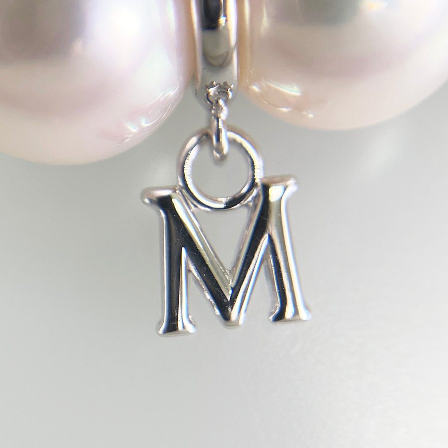 MIKIMOTO M charm Necklace