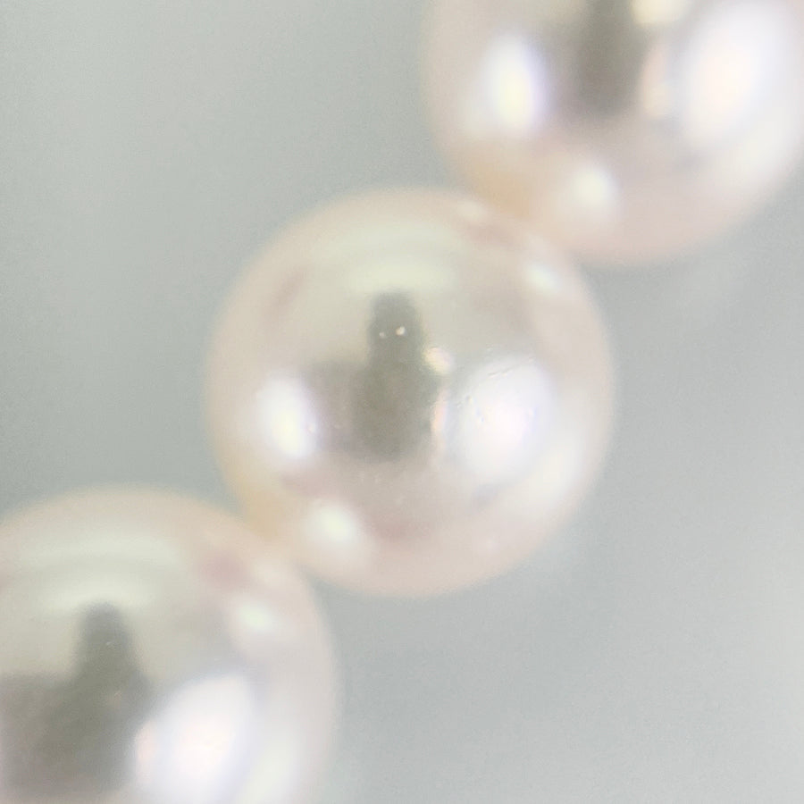 MIKIMOTO M charm Necklace