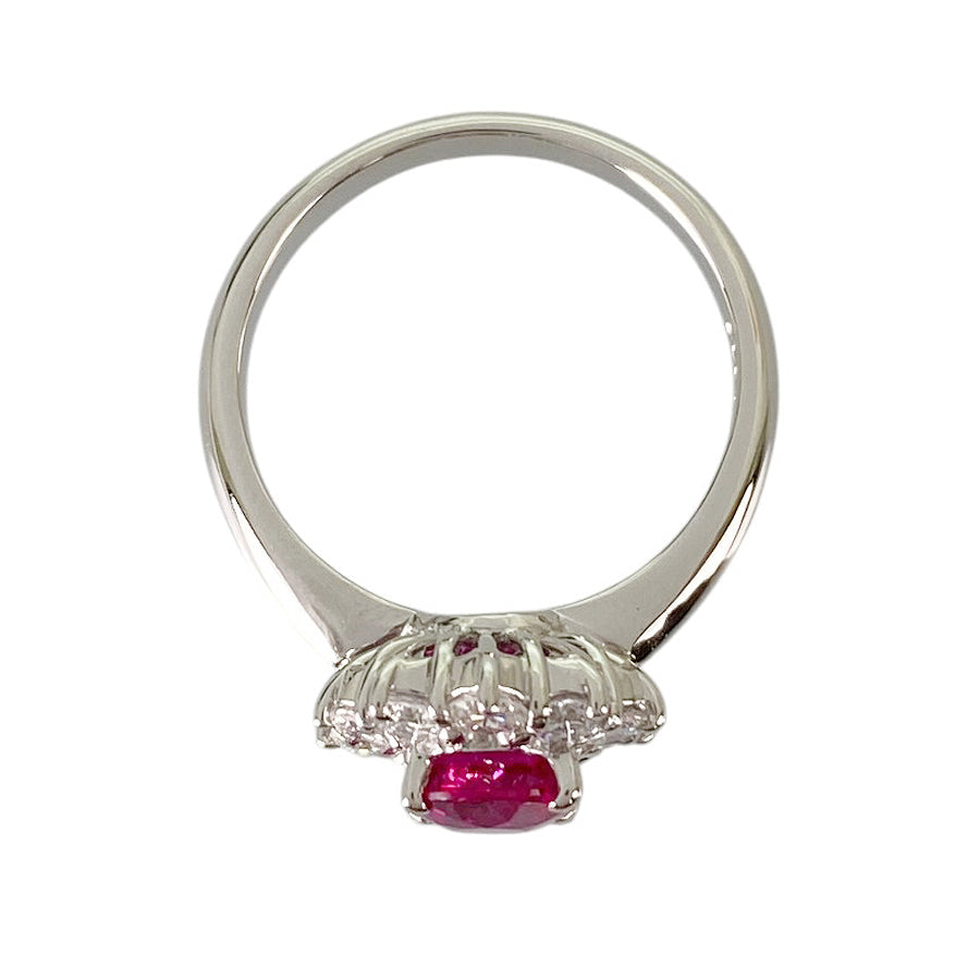 Ring Platinum Ruby