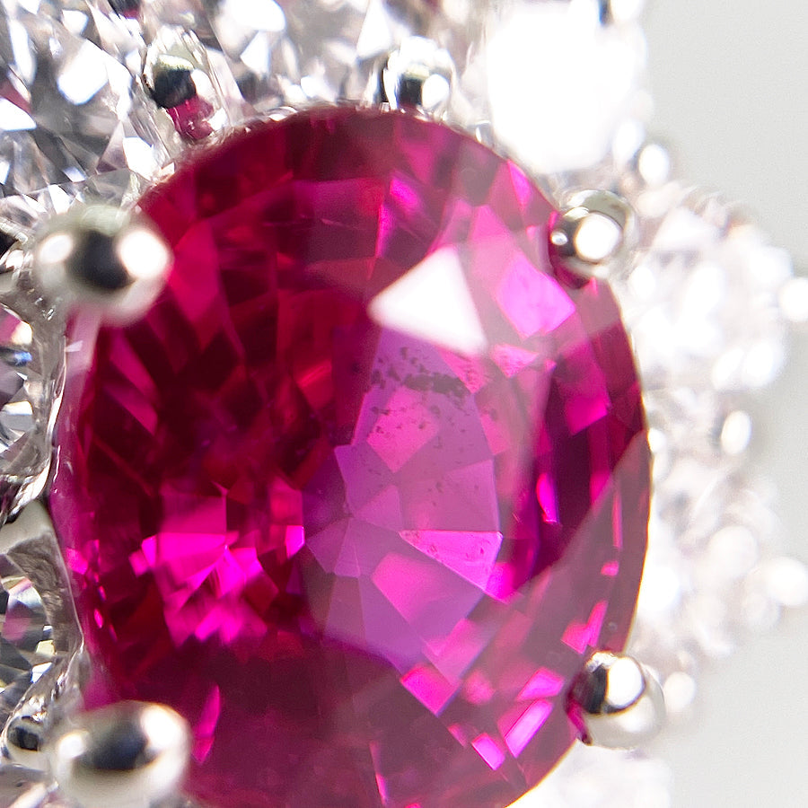 Ring Platinum Ruby