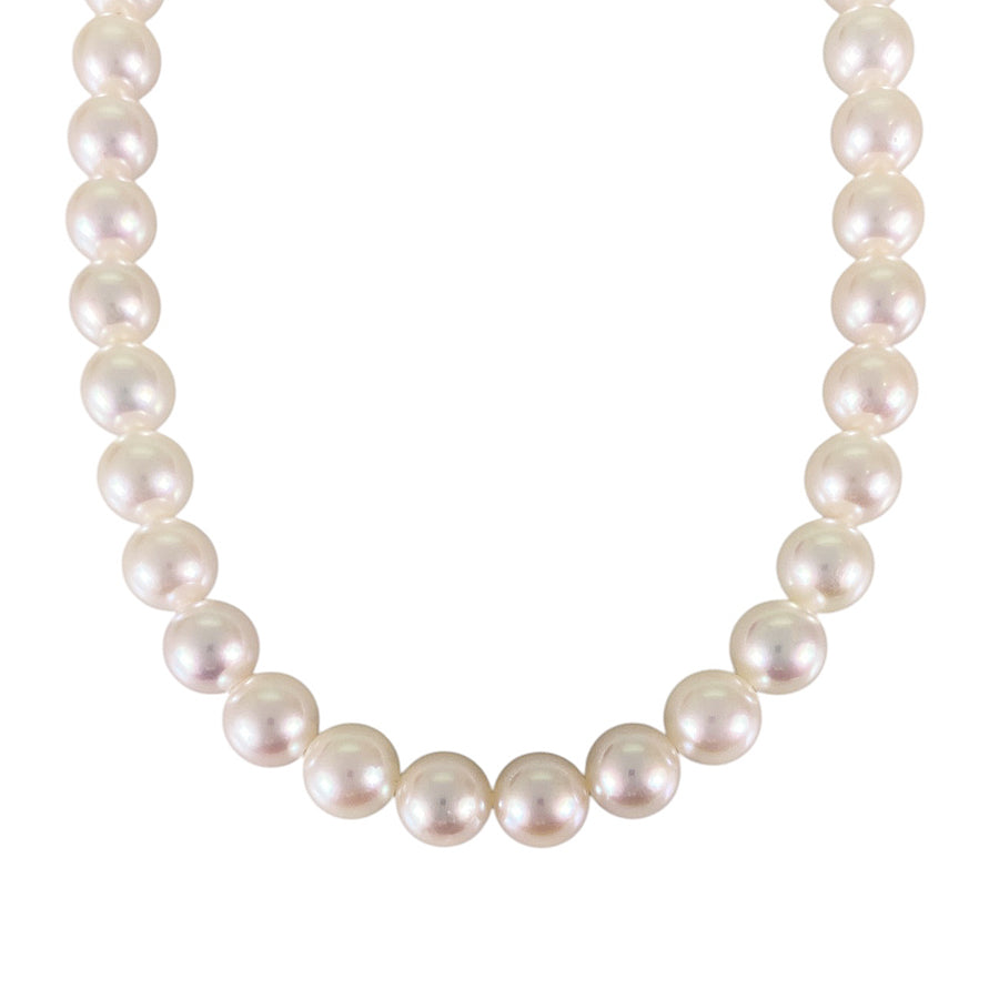 MIKIMOTO M charm Necklace
